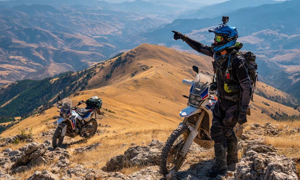 Bate e volta de Moto Big Trail saindo de Curitiba