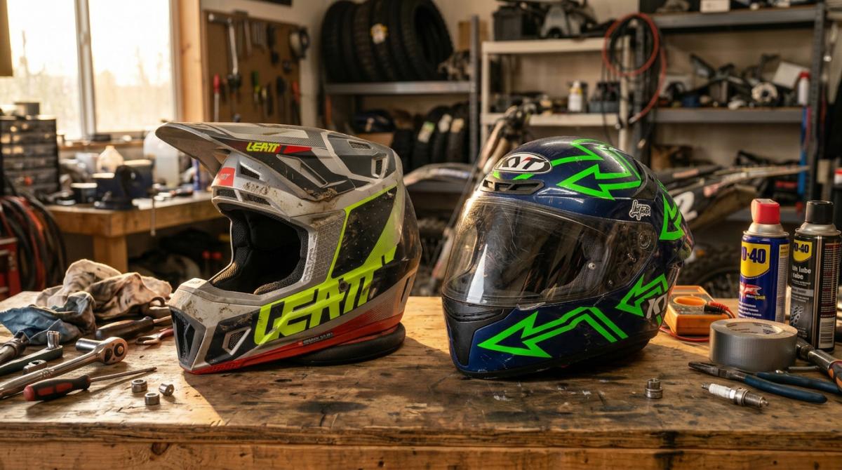 Capacete de motocross serve para andar na rua?