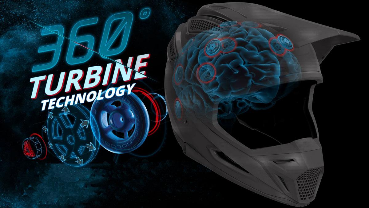 Capacetes Leatt: Desvendando a tecnologia Turbine 360°