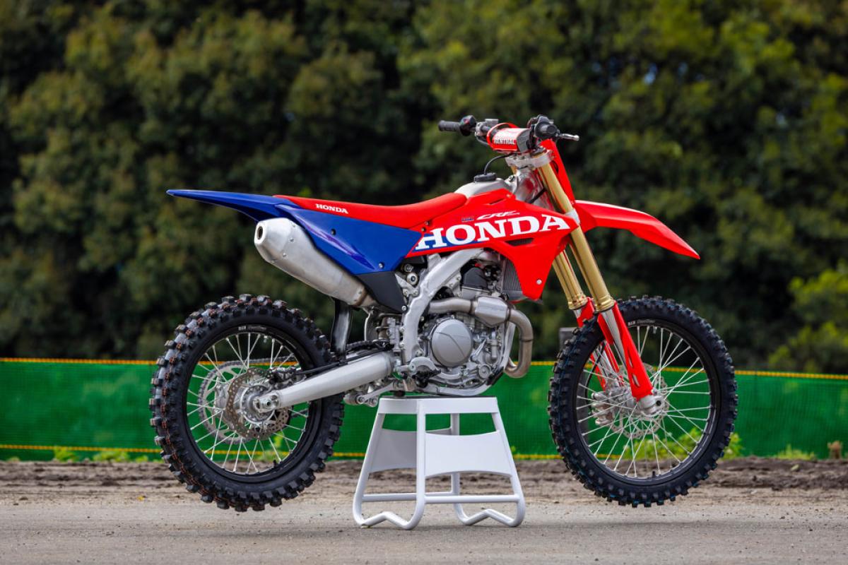 Honda CRF450R 2027: nova, 4,5 kg mais leve