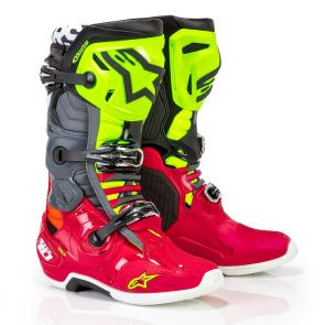 Bota Alpinestars Tech 10 Anaheim Edição Limitada