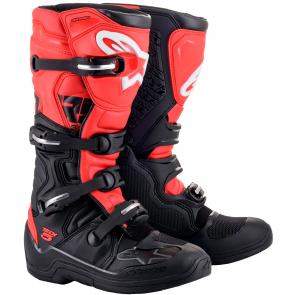 Bota Alpinestars Tech 5 - Preto/Vermelho