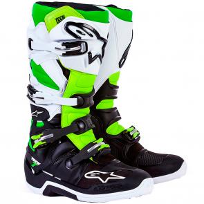 Bota Alpinestars Tech 7 - Preto/Verde