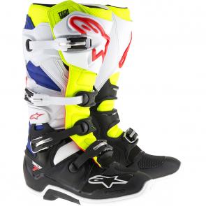 Bota Alpinestars Tech 7 - Preto/Amarelo