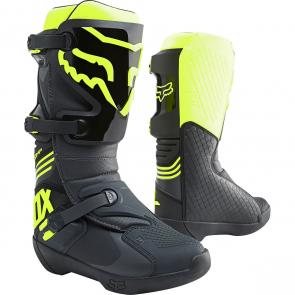 Bota Fox Comp Preto/Amarelo