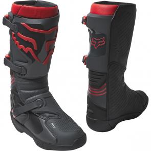 Bota Fox Comp Preto/Vermelho