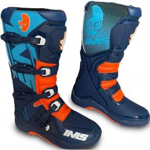 Bota IMS Factory Azul/Laranja