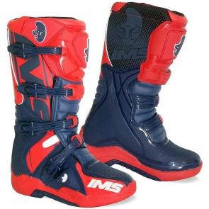 Bota IMS Factory Vermelho/Azul