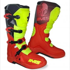 Bota IMS Factory Vermelho/Flúor