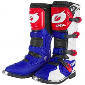 Bota Oneal Rider Pro Azul/Vermelho