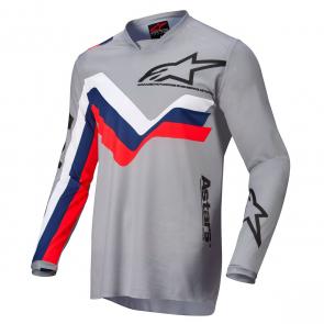 Camisa Alpinestars Racer Braap 2022 Cinza