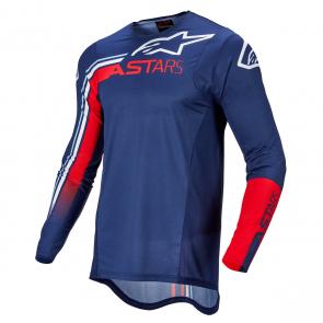 Camisa Alpinestars Supertech Blaze 2022 Azul/Vermelho