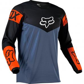 Camisa Fox 180 Revn 2021 Azul/Laranja