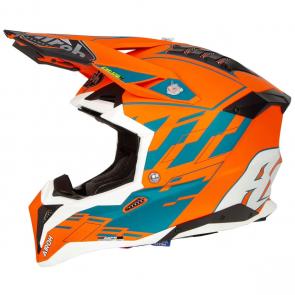 Capacete Airoh Aviator 3 Rampage Laranja
