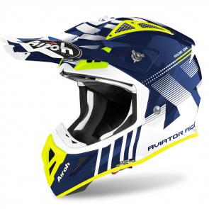 Capacete Airoh Aviator Ace Nemesi Azul