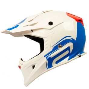 Capacete ASW Core Legacy Branco/Azul