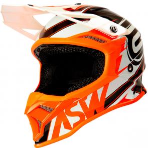 Capacete ASW Fusion 2.0 Blade Laranja/Preto