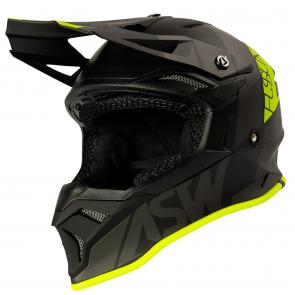Capacete ASW Fusion 2.0 Seecker Preto