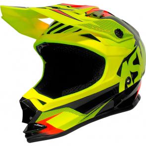 Capacete Asw Fusion - Preto/Amarelo