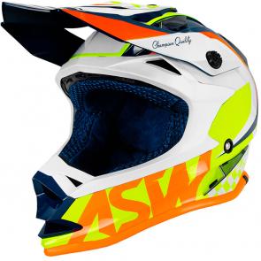 Capacete ASW Fusion Glory 19 - Azul/Amarelo
