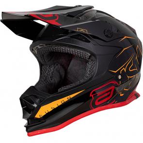 Capacete ASW Fusion Sharp - Preto/Vermelho