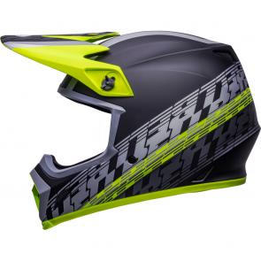 Capacete Bell MX 9 Black HiViz Mips