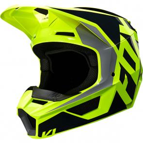 Capacete Fox V1 Prix Amarelo/Preto