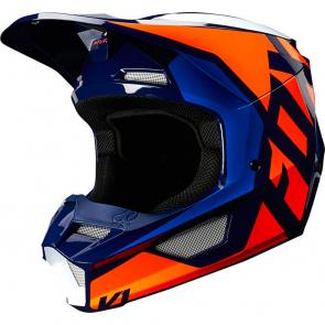 Capacete Fox V1 Prix Laranja