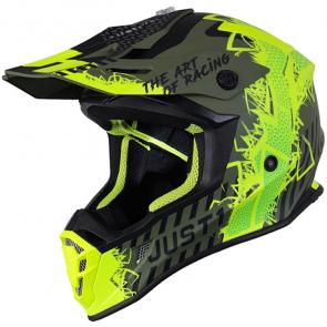 Capacete Just1 J38 Mask Preto/Flúor