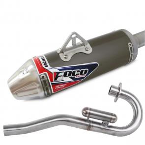 Curva + Ponteira Foco Racing CRF 230 Strong