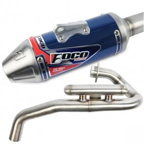 Curva + Ponteira Foco Racing CRF 250F