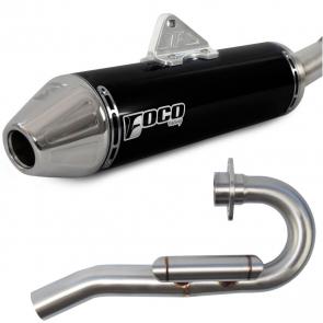 Curva + Ponteira Foco Racing KLX 450