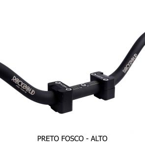 Guidão Rock Solid 31,75mm com Adaptador