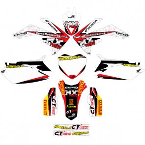 Kit Adesivo Completo Equipe Ls Racing todas motos