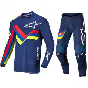 Kit Calça + Camisa Alpinestars Racer Braap Azul 2022