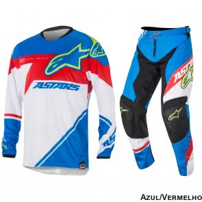 Kit Calça + Camisa Alpinestars Racer Supermatic 16