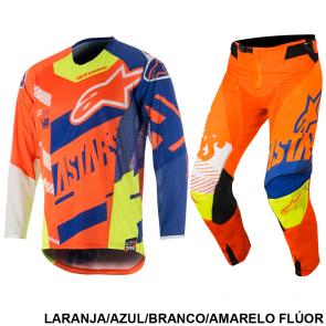Kit Calça + Camisa Alpinestars Techstar Screamer