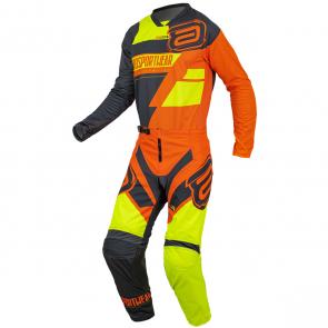 Kit Calça + Camisa ASW Image Moto-DNA Laranja 2022