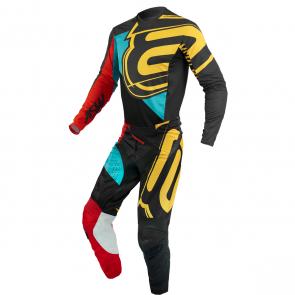 Kit Calça + Camisa ASW Podium Alchemy Preto/Vermelho 2022