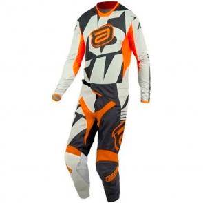 Kit Calça + Camisa ASW Podium New Era 2021 Cinza/Laranja