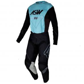 Kit Calça + Camisa ASW Podium Vertice 2021 Preto/Azul