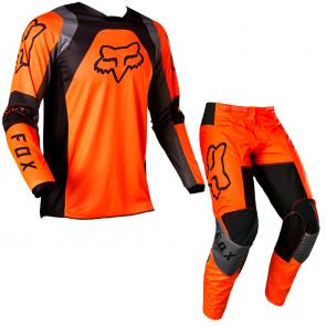 Kit Calça + Camisa Fox 180 Lux 2022 Laranja