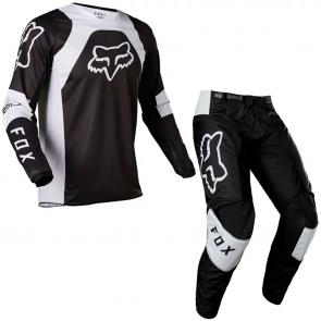 Kit Calça + Camisa Fox 180 Lux 2022 Preto/Branco