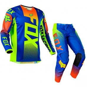Kit Calça + Camisa Fox 180 Oktiv Azul 2021