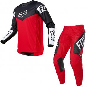 Kit Calça + Camisa Fox 180 Revn 2021 Vermelho