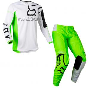 Kit Calça + Camisa Fox 180 Skew 2022 Flúor