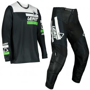 Kit Calça + Camisa Leatt 3.5 Ride Preto/Branco 2022