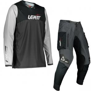 Kit Calça + Camisa Leatt 4.5 Enduro Cinza 2022