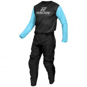 Kit Calça + Camisa Racer Clean Azul