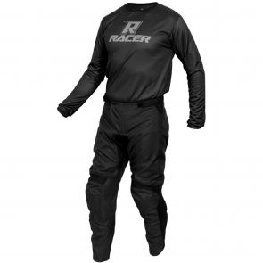 Kit Calça + Camisa Racer Clean Preto